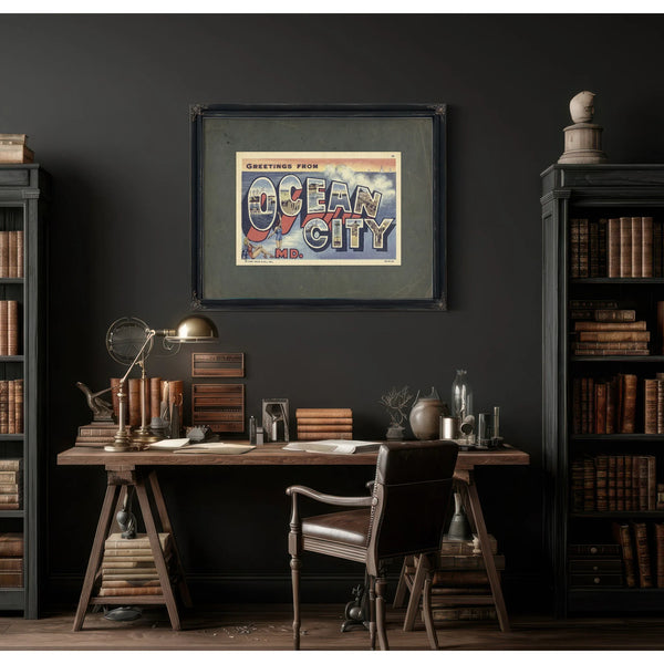 Maryland Ocean City — Framed Wall Art Room View | Bella Frye