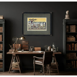 Montana — Framed Wall Art Room View | Bella Frye
