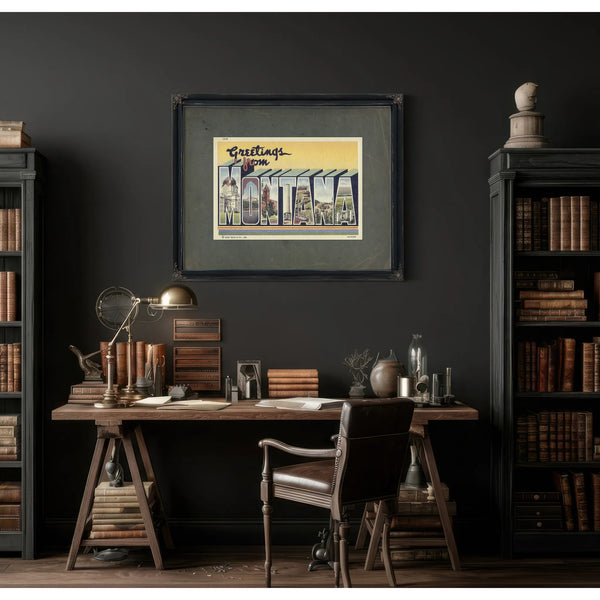 Montana — Framed Wall Art Room View | Bella Frye