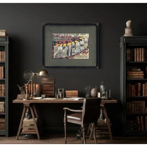 Oregon Portland — Framed Wall Art Room View | Bella Frye
