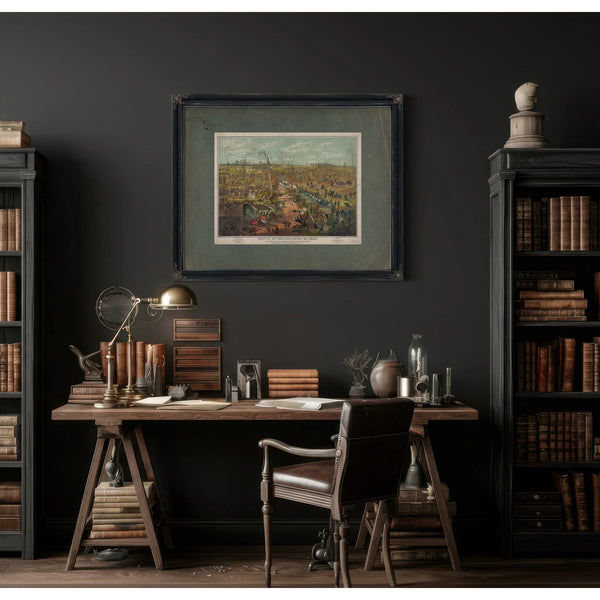 Battle of Shiloh April 6th 1862 1862 — Framed Wall Art Room View | Bella Frye