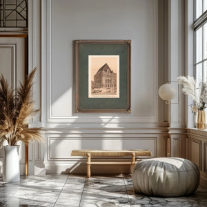 New Chamber of Commerce Building Cinti O 189 — Framed Wall Art Room View | Bella Frye