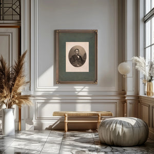 Abraham Lincoln 1865 1 — Framed Wall Art Room View | Bella Frye