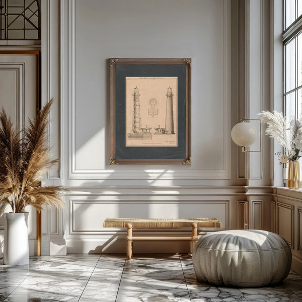 Sand Island Light Station Blueprint 8th District Sentinel