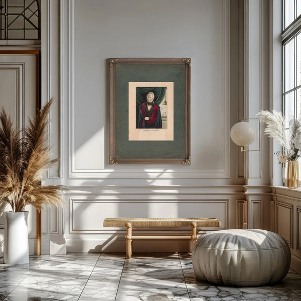 James G Birney 1844 — Framed Wall Art Room View | Bella Frye