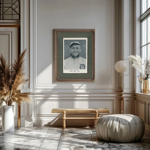 Detroit Free Press Ty Cobb — Framed Wall Art Room View | Bella Frye