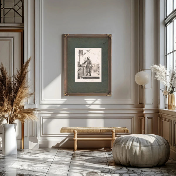 Louis Malesherbes Goldsborough 19th Century — Framed Wall Art Room View | Bella Frye
