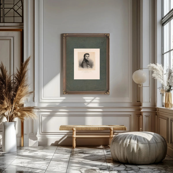C Downing Delegate to Congress From the Territory of Florida 19th Century — Framed Wall Art Room View | Bella Frye