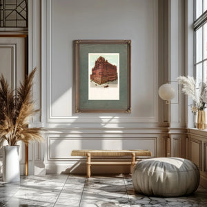 The Gilded Palace Where Astors Built Their Empire in Brick and Ambition — Framed Wall Art Room View | Bella Frye