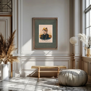 Dmiral George Dewey 1899 — Framed Wall Art Room View | Bella Frye