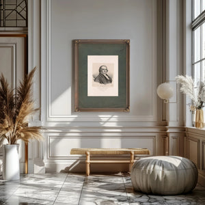 David Henshaw Secretary of the Navy 1843 — Framed Wall Art Room View | Bella Frye