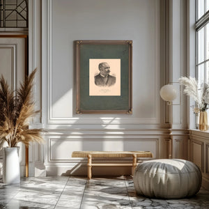 Eminent Colored Men Hon Blanche K Bruce of Mississippi 1884 — Framed Wall Art Room View | Bella Frye