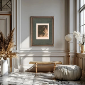 Lincoln as Boy 1914 — Framed Wall Art Room View | Bella Frye