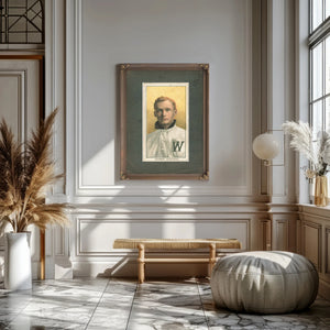 Walter Johnson Washington Nationals Baseball Card Portrait 9 — Framed Wall Art Room View | Bella Frye