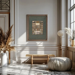 The American National Chart 199 — Framed Wall Art Room View | Bella Frye