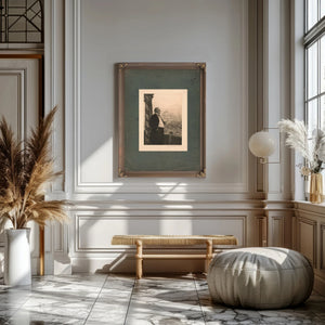 William Mckinley Preparing to Speak to Large Crowd From Balcony 192 — Framed Wall Art Room View | Bella Frye