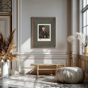 Oliver Wendell Holmes 1894 — Framed Wall Art Room View | Bella Frye