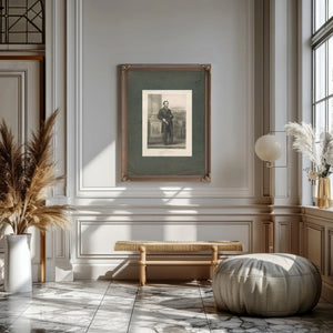 Abraham Lincoln 1862 — Framed Wall Art Room View | Bella Frye