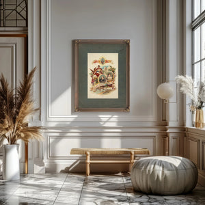 The City of Saint Louis Welcomes the National Democratic Convention 1888 1888 — Framed Wall Art Room View | Bella Frye