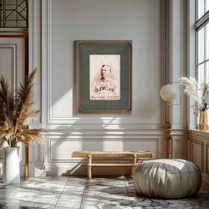 Cy Young by Pifer and Becker 1893 — Framed Wall Art Room View | Bella Frye