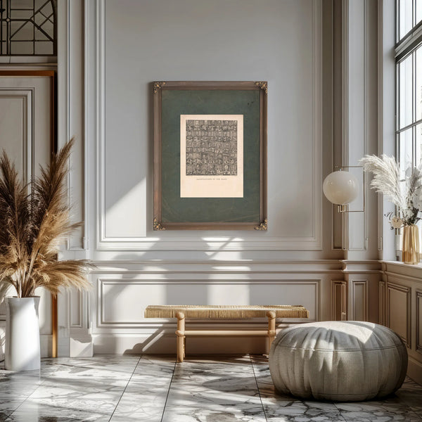 Illustrations of the Mass 1874 — Framed Wall Art Room View | Bella Frye