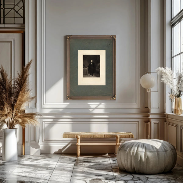 Millard Fillmore 185 1853 — Framed Wall Art Room View | Bella Frye