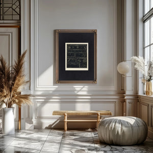 The Distant Mysteries a Victorian Atlas of Nebulae and Star Clusters — Framed Wall Art Room View | Bella Frye