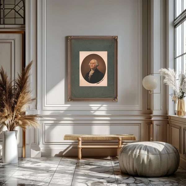 George Washington 1863 187 — Framed Wall Art Room View | Bella Frye