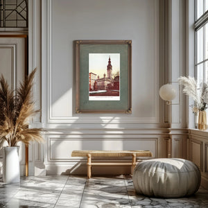The Gilded Arena Stanford Whites Tower of Spectacle and Scandal — Framed Wall Art Room View | Bella Frye