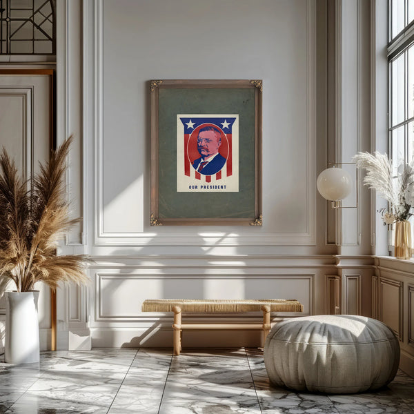 Our President 2th Century — Framed Wall Art Room View | Bella Frye
