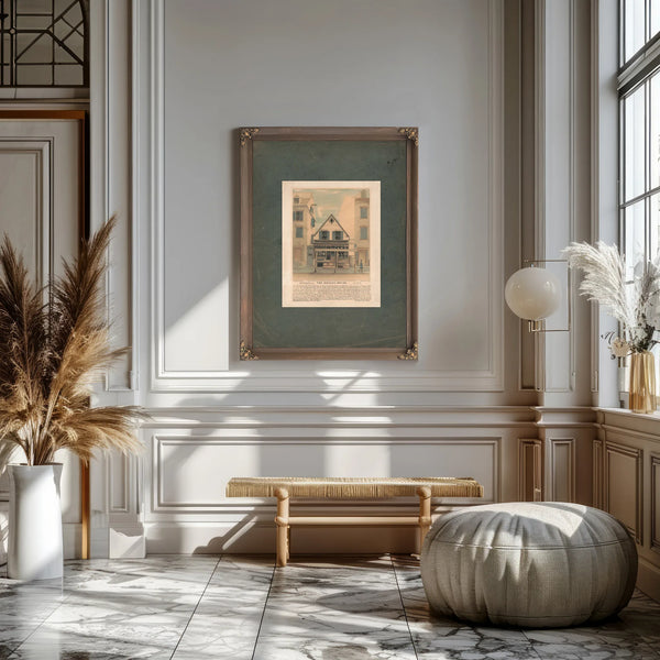 The Rigging House 1846 — Framed Wall Art Room View | Bella Frye