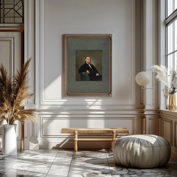 Henry Ward Beecher 19th Century — Framed Wall Art Room View | Bella Frye