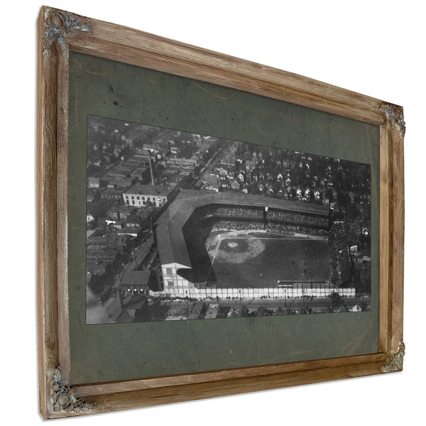 Dunn Field 192 Cp2471 Dpla — Verdigris Framed Canvas Print | Bella Frye