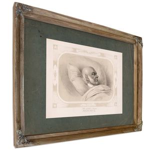John Quincy Adams 19th Century — Verdigris Framed Canvas Print | Bella Frye