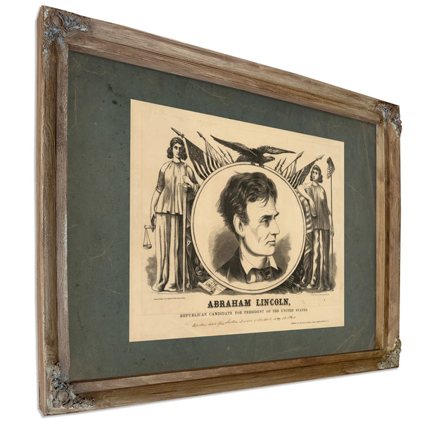 Abraham Lincoln Republican Candidate for President of the United States 186