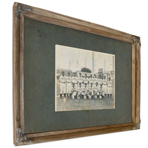 Homestead Grays — Verdigris Framed Canvas Print | Bella Frye