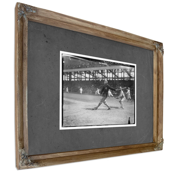 Christy Mathewson New York Nl Baseball 5 — Verdigris Framed Canvas Print | Bella Frye