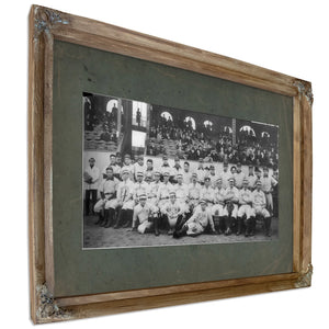 World Series Boston Americans B9d3 — Verdigris Framed Canvas Print | Bella Frye
