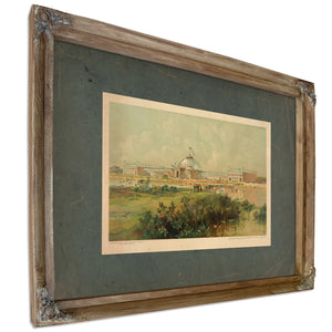 Horticultural Hall Worlds Columbian Exposition 1892 — Framed Wall Art Room View | Bella Frye