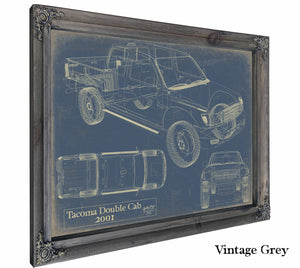 2001 Toyota Tacoma Double Cab Limited Wall Art from Bella Frye.