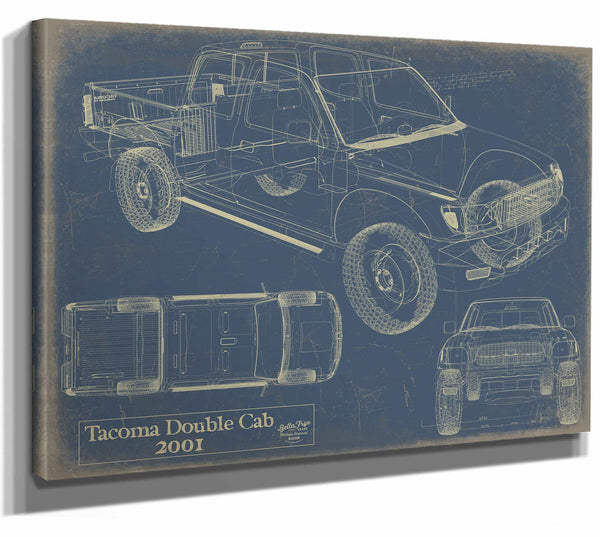 2001 Toyota Tacoma Double Cab Limited Wall Art from Bella Frye.