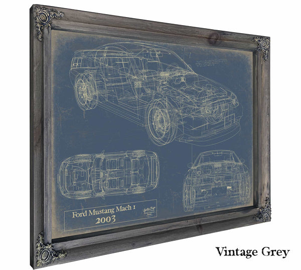 2003 Mustang Mach 1 Wall Art from Bella Frye.