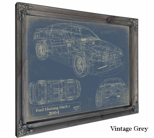 2004 Ford Mustang Mach 1 Wall Art from Bella Frye.