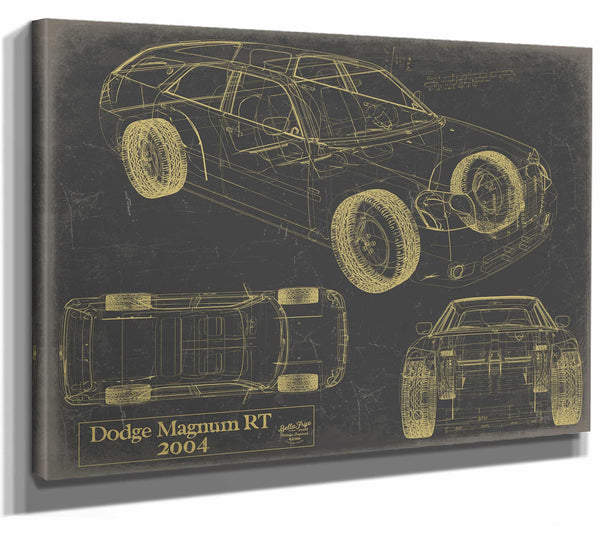 2004 Dodge Magnum Rt Wall Art from Bella Frye.