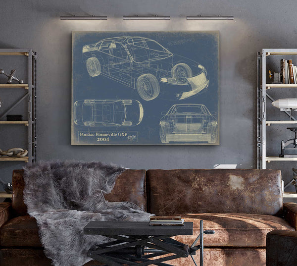 2004 Pontiac Bonneville Gxp Wall Art from Bella Frye.