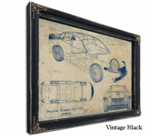 2004 Pontiac Bonneville Gxp Wall Art from Bella Frye.