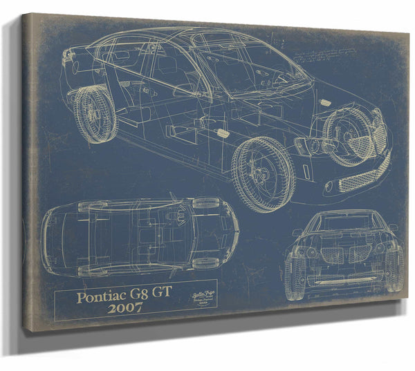 2007Pontiac G8 Gt Wall Art from Bella Frye.