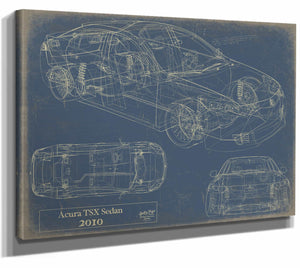 2010 Acura Tsx Sedan Wall Art from Bella Frye.