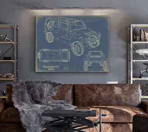 2010 Hummer H3 Wall Art from Bella Frye.