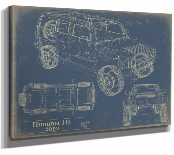 2010 Hummer H3 Wall Art from Bella Frye.